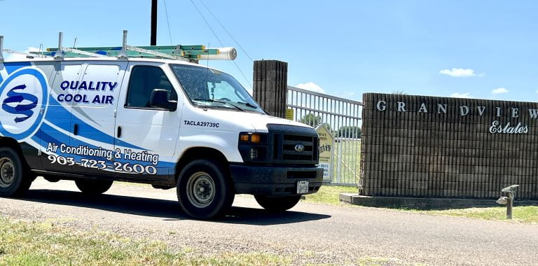 Quality Cool Air HVAC Van