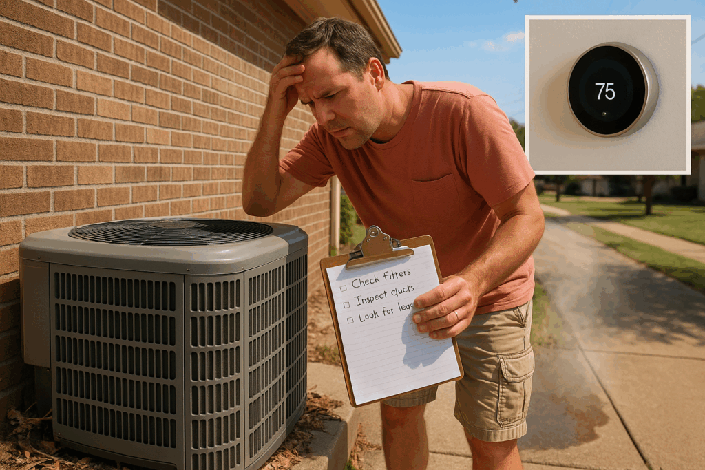 Outdoor AC condenser unit